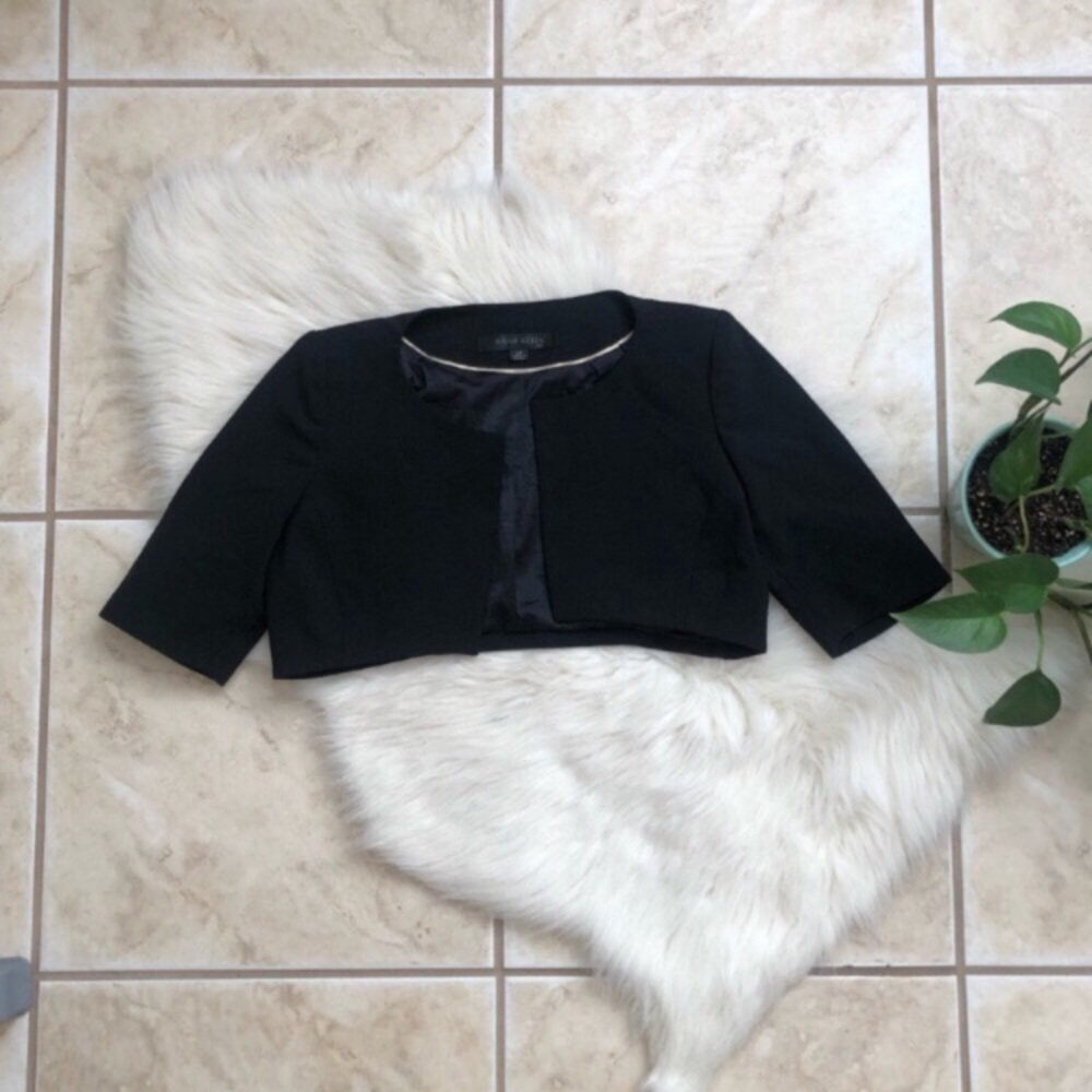 Anne Klein Suits Wool Shrug